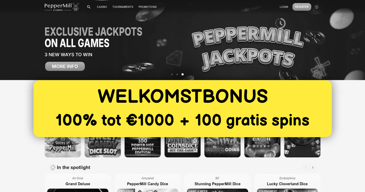 Peppermill Casino: Beste Slots in België